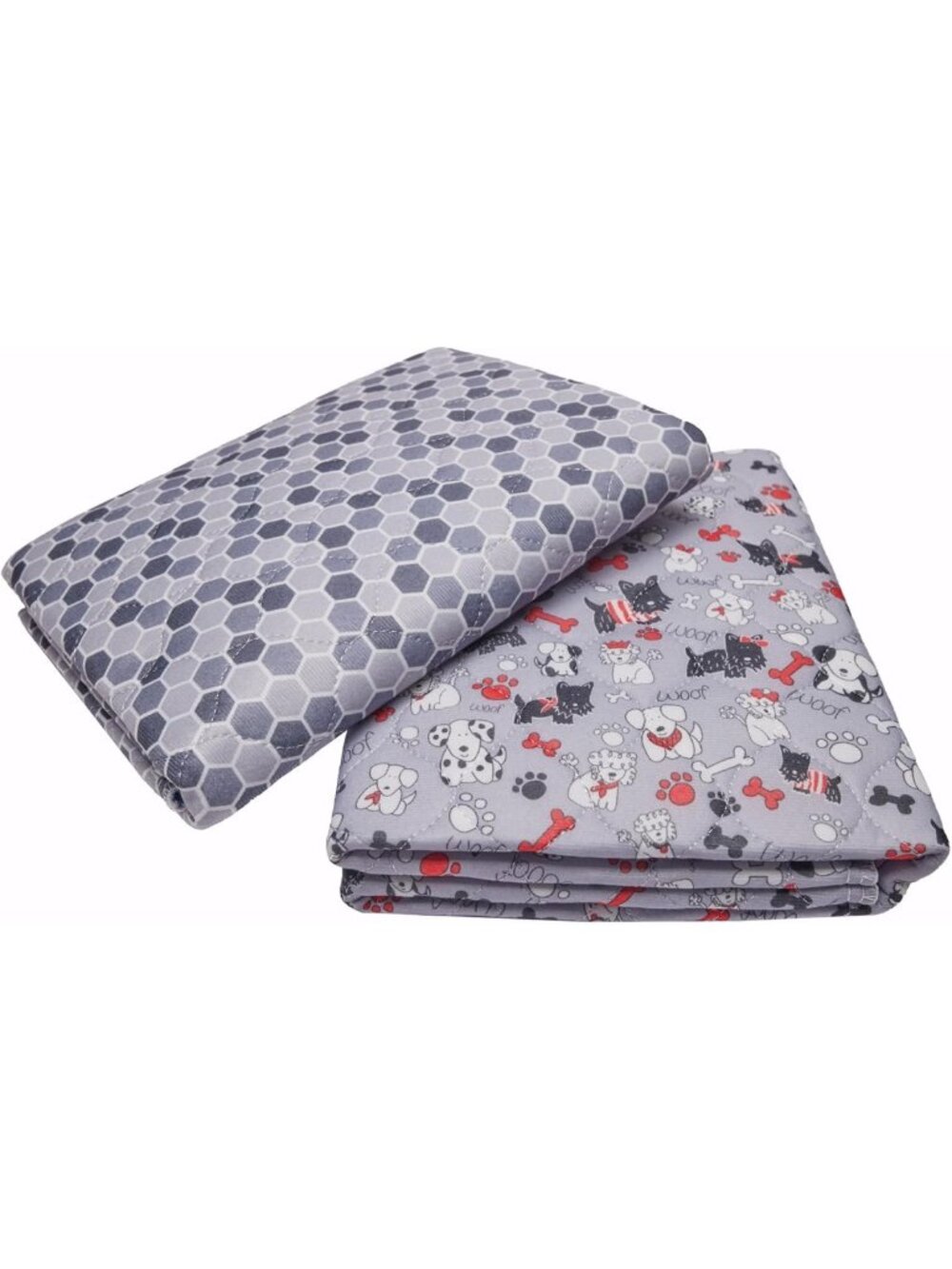 Washable Dog Potty Pads - Reusable Pee Pads for Puppies & Medium Dogs (Set of 2)